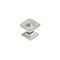 Hickory Hardware Dover Collection Knob 1-1/4 Inch Square Satin Nickel Finish H078769SN - alternate 1